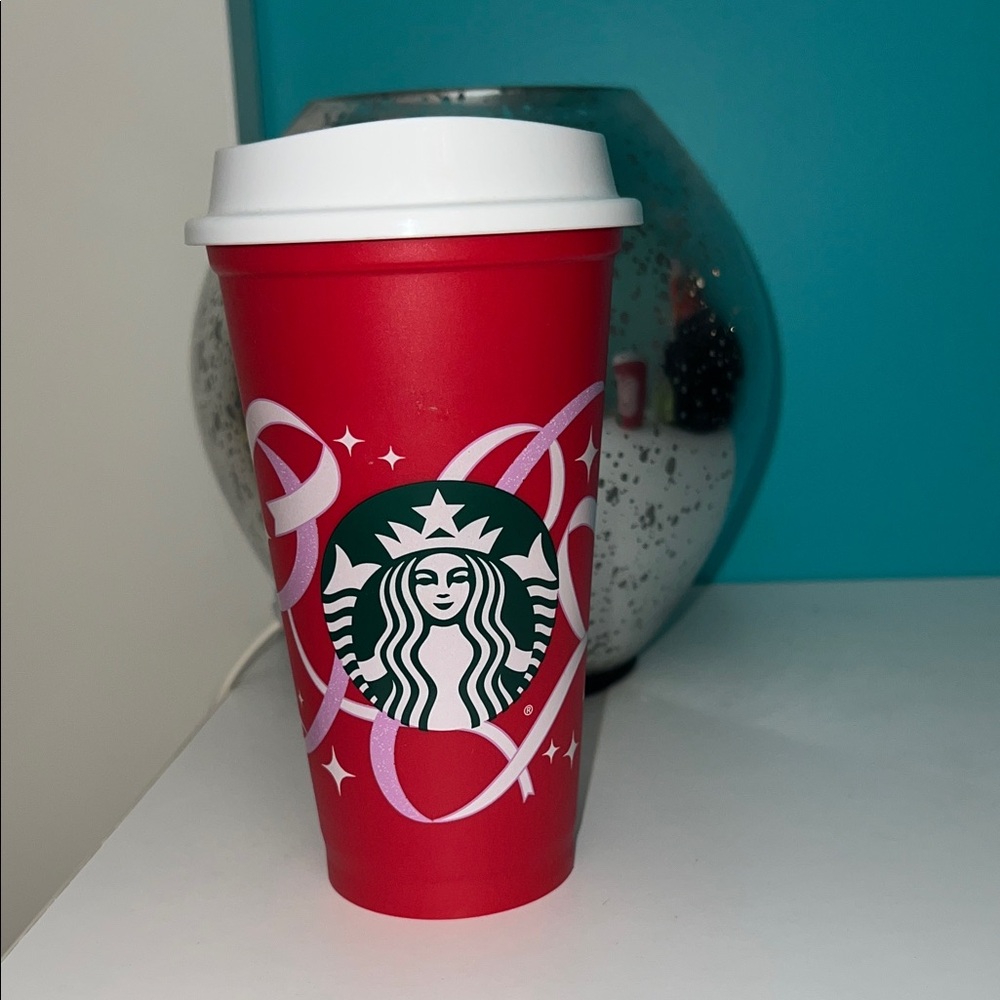 Starbucks Red and White Holiday Cup